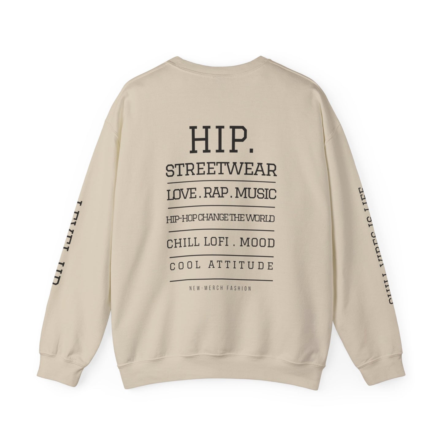 Chill Vibe Streetwear Sweatshirt - Hip Hop Design