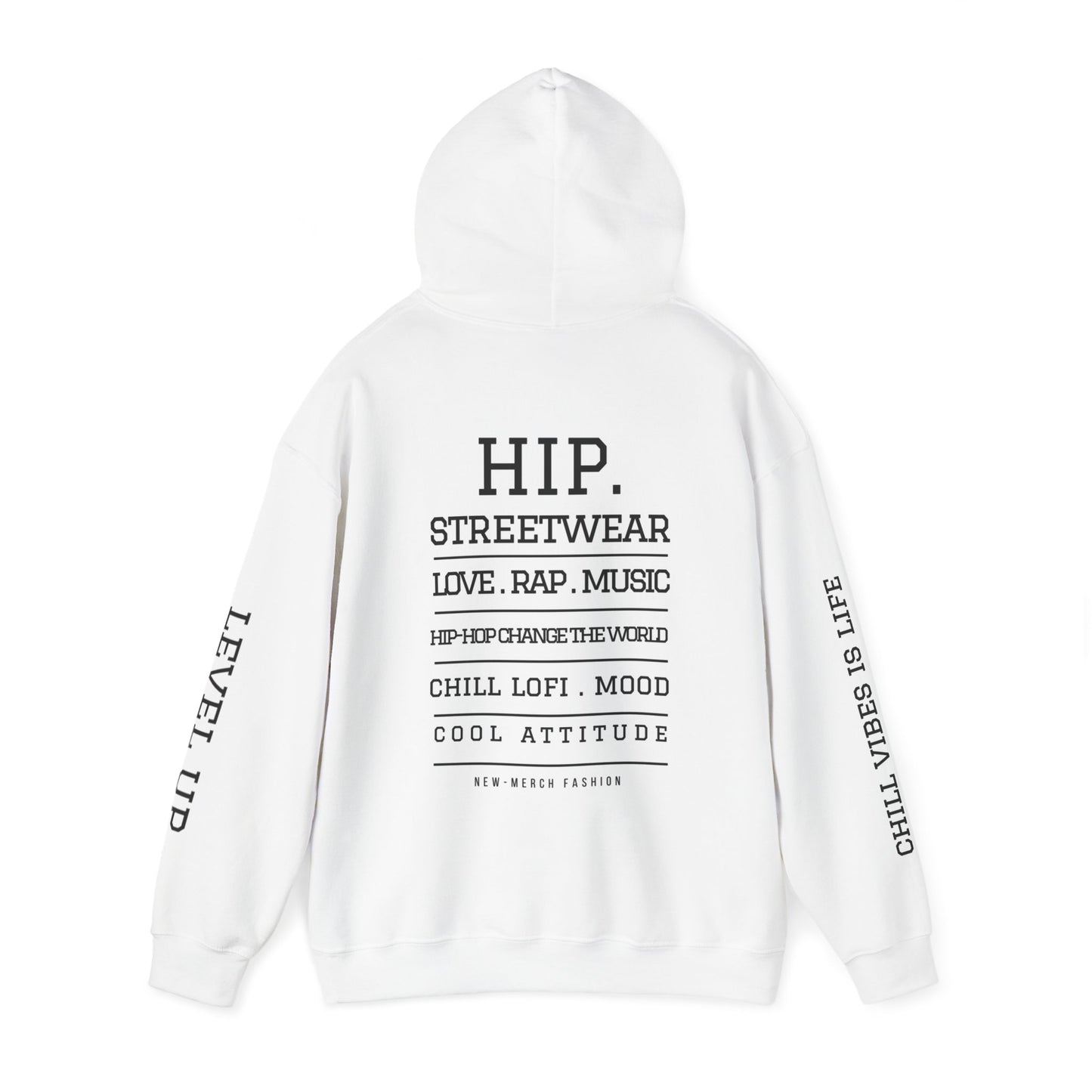 Hoodie - Streetwear Style Hip-Hop Attitude