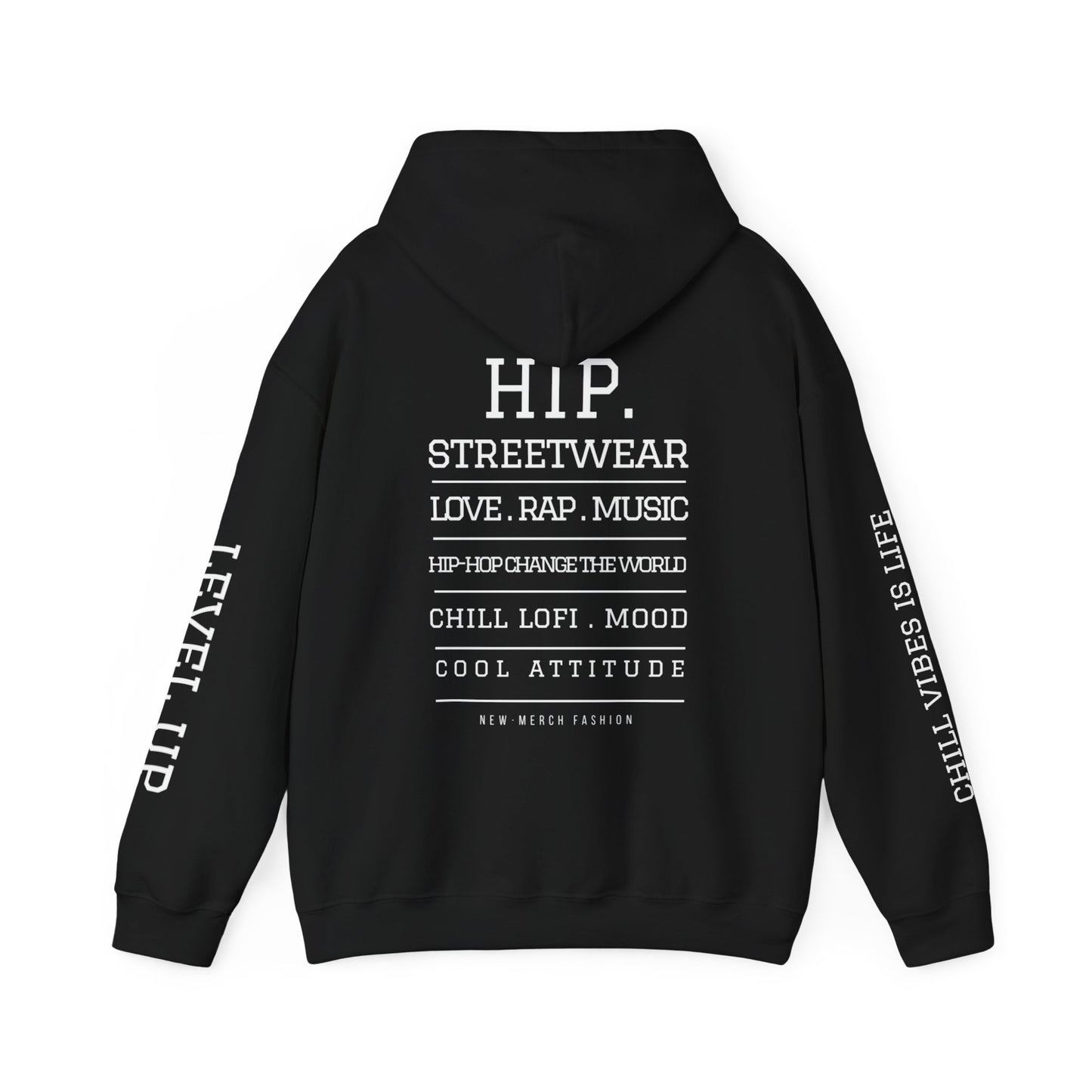 Hoodie - Streetwear Style Hip-Hop Attitude